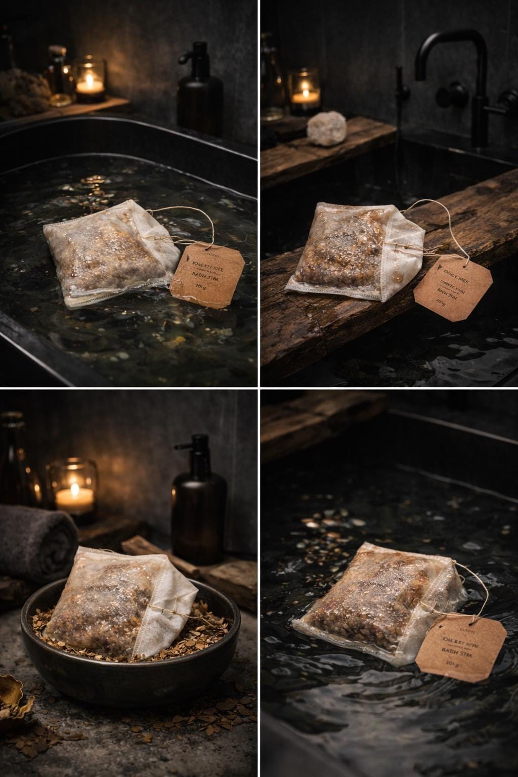 EVENING CALM Bath Tea · Bio Kräuterbad für den Abend · Sanftes Entspannungsbad · Aromatherapie · Handmade · 100 g · Wellness · Kräuterbad